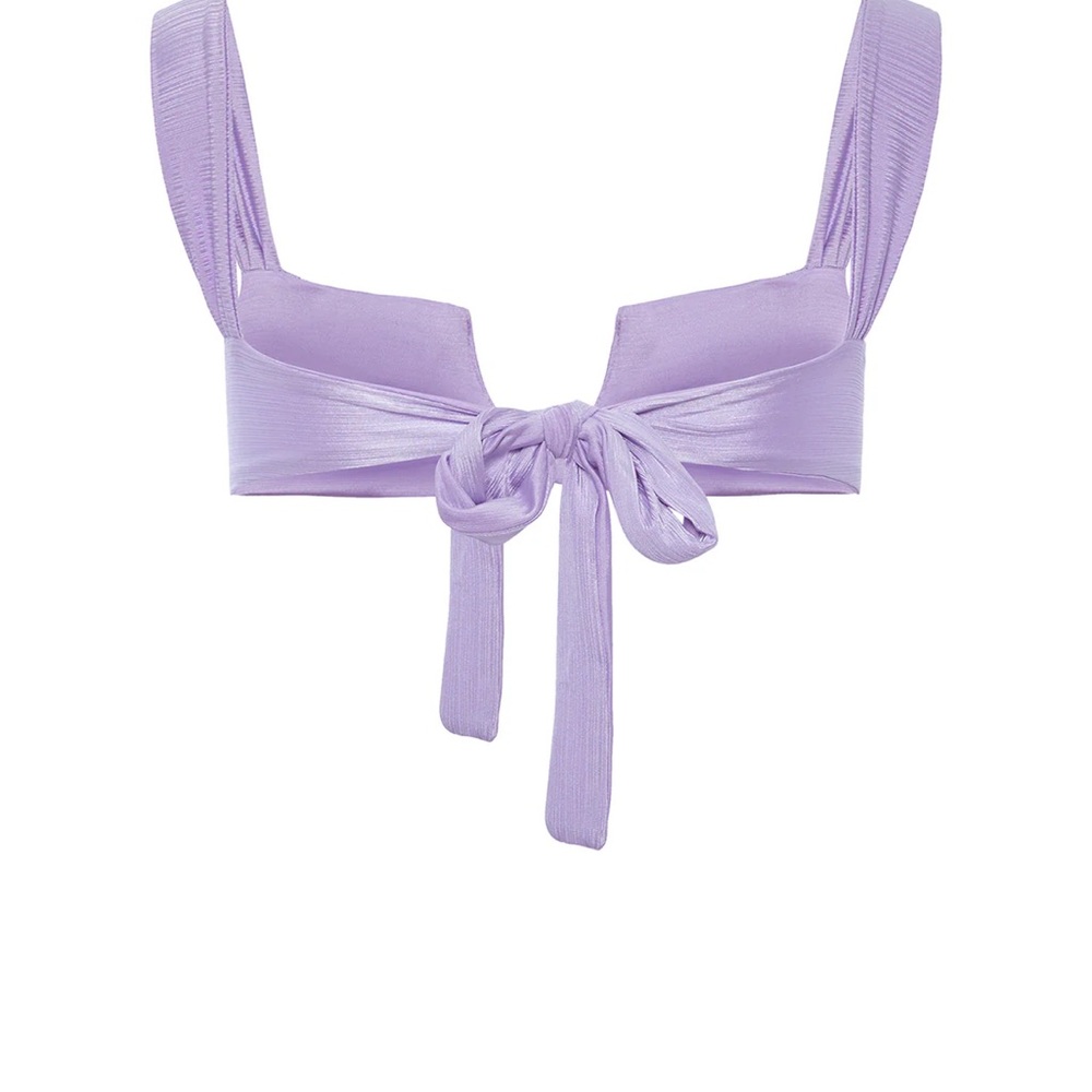 Divino Seas ANA DE BRETAÑA / LAVENDER SILK - TOP - Picture 2 of 11